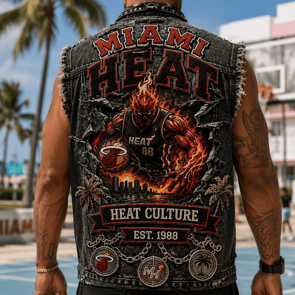 MMH PREMIUM DENIM VEST NVH