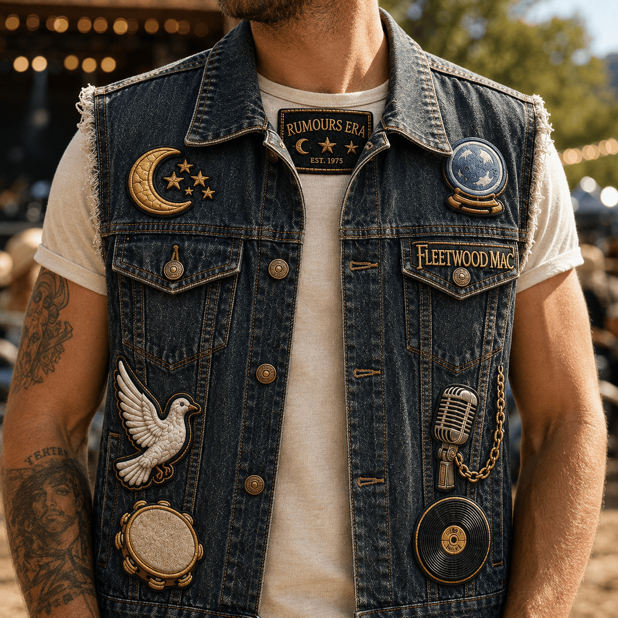 FLM PREMIUM DENIM VEST HQH