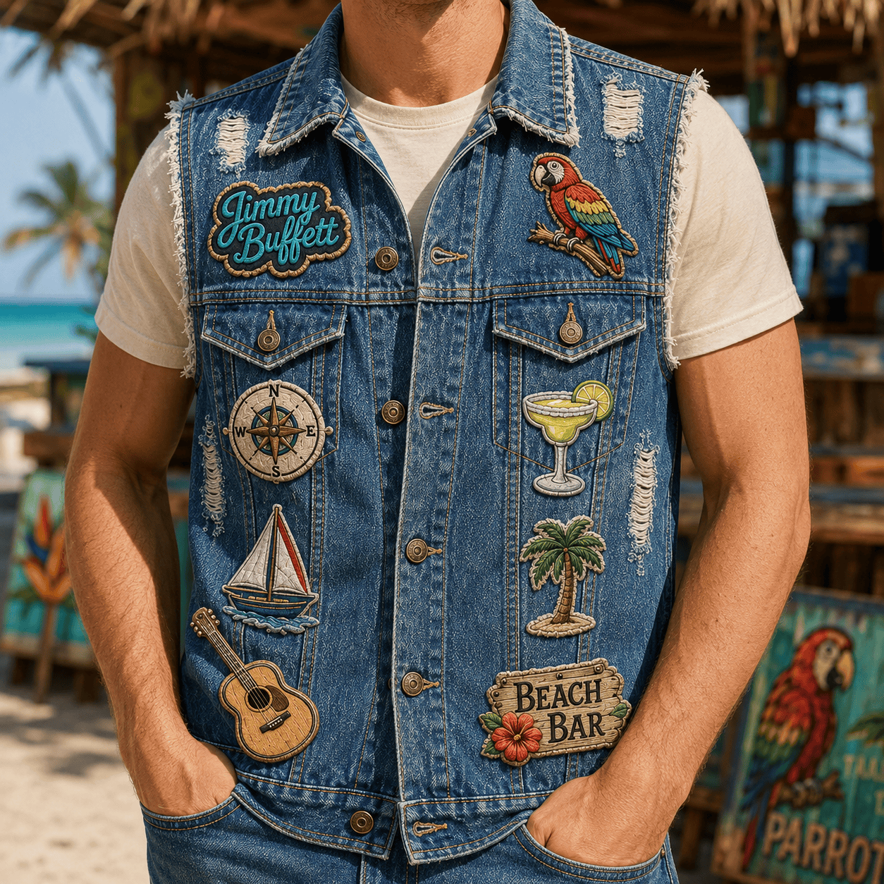 JBT PREMIUM DENIM VEST HQH