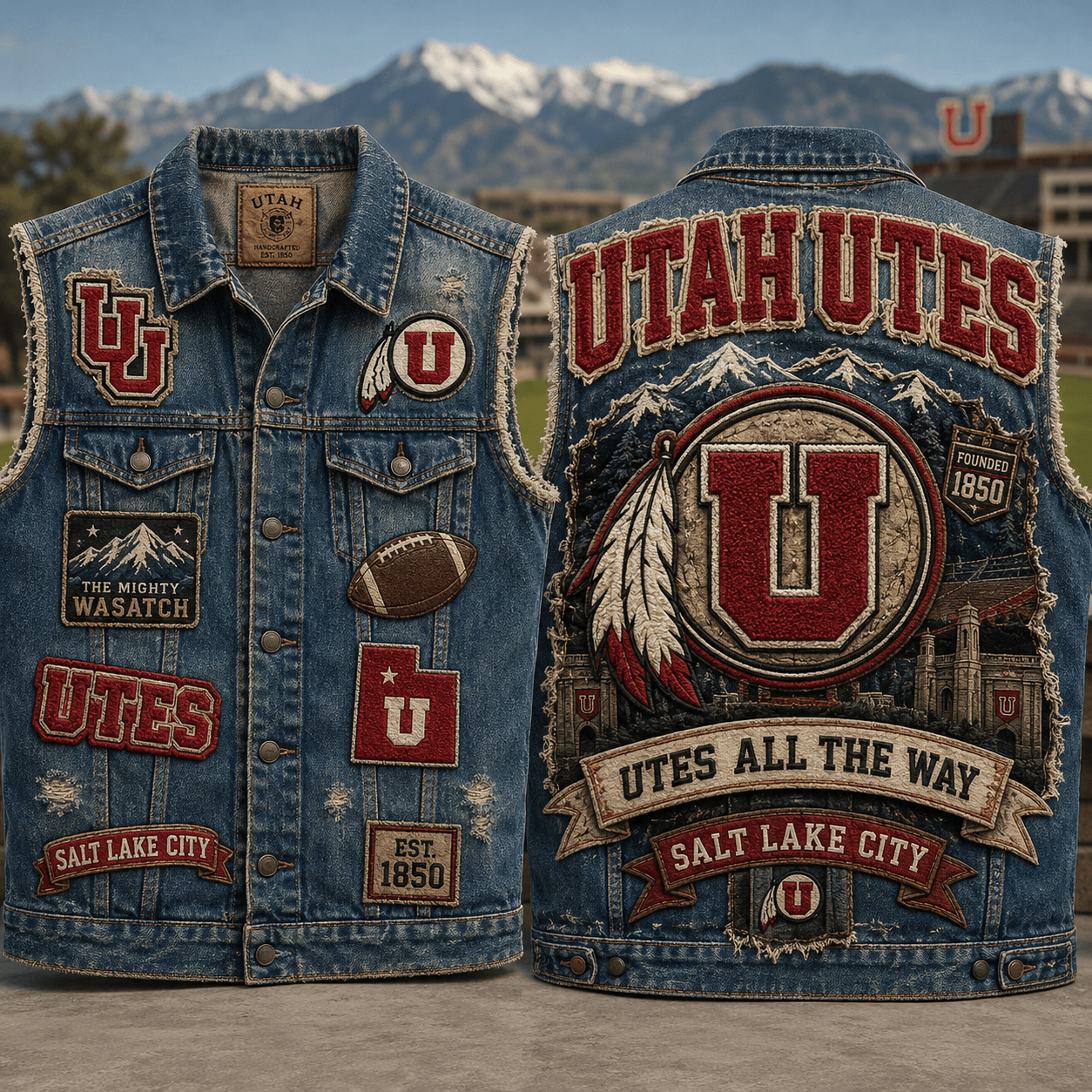 UTAH PREMIUM DENIM VEST HQH