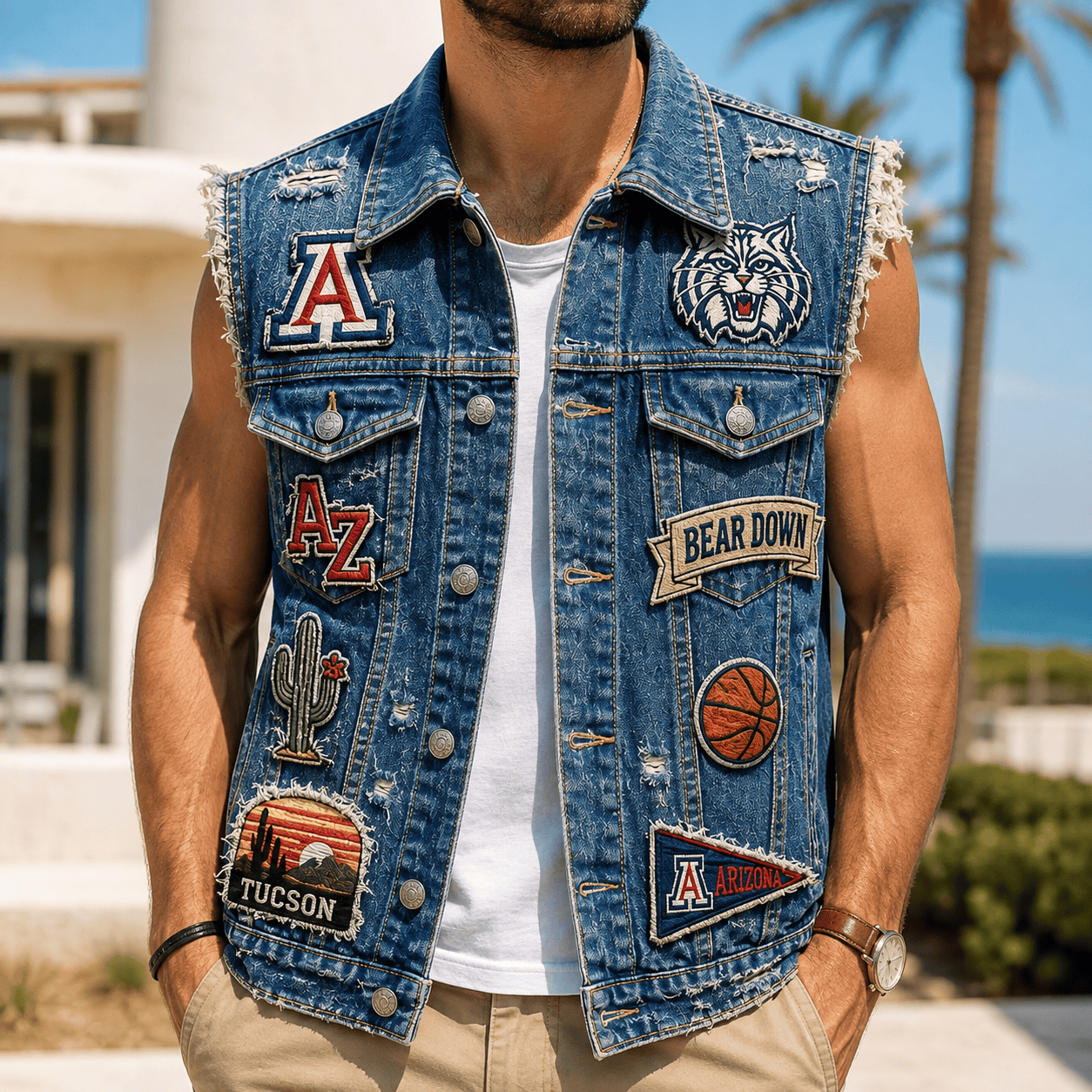 AWC PREMIUM DENIM VEST HQH