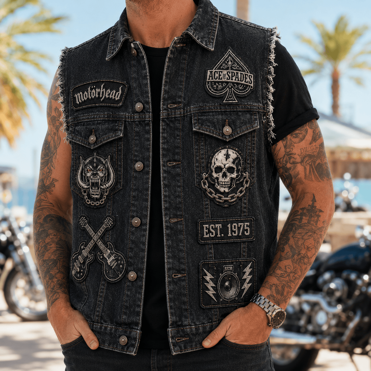 MTH PREMIUM DENIM VEST NTVA