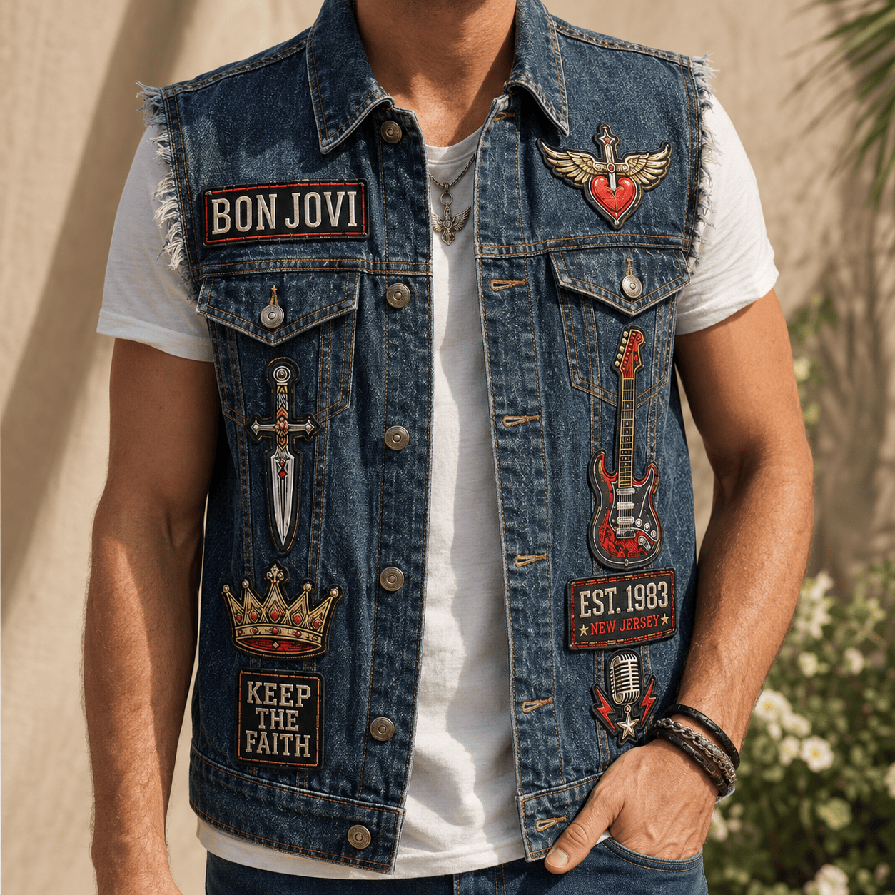 BJV PREMIUM DENIM VEST NTVA