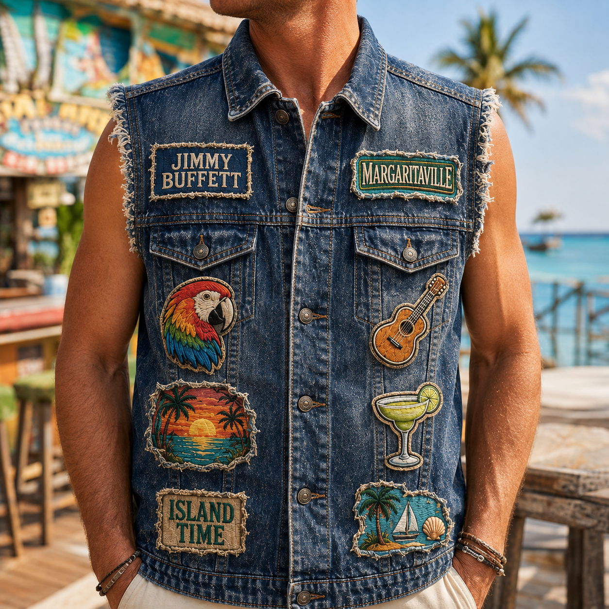 JBT PREMIUM DENIM VEST NTVA