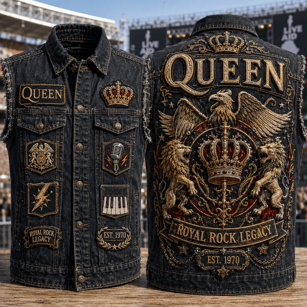 QNN PREMIUM DENIM VEST NTVA