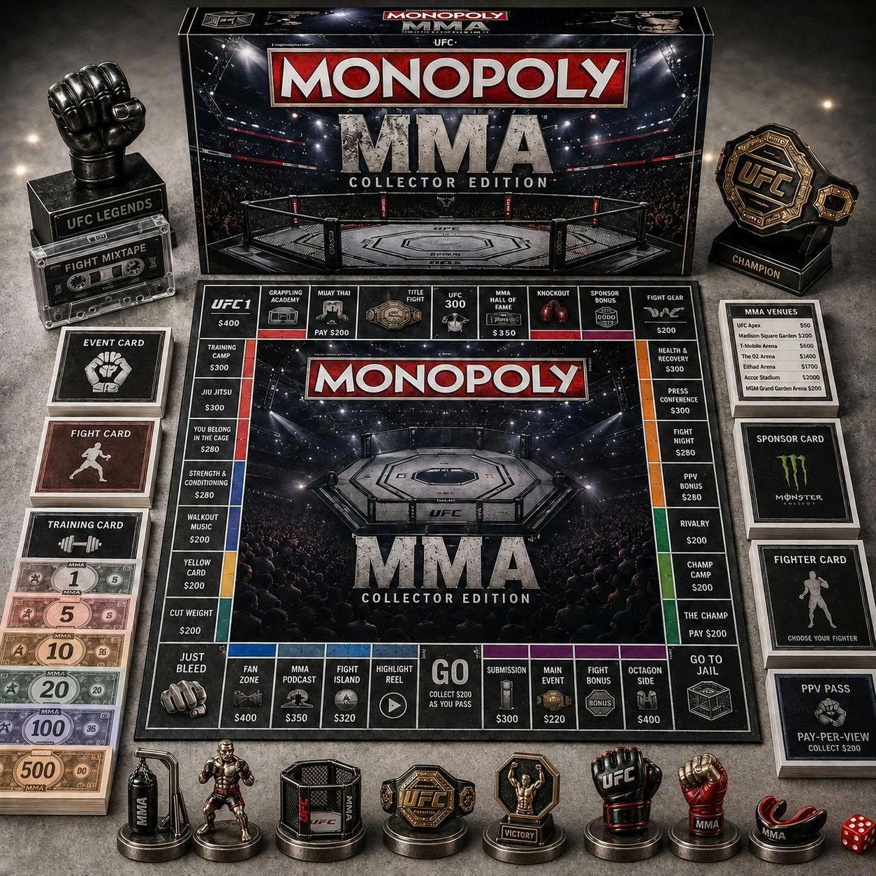 Premium MMAA Board Game NHVH