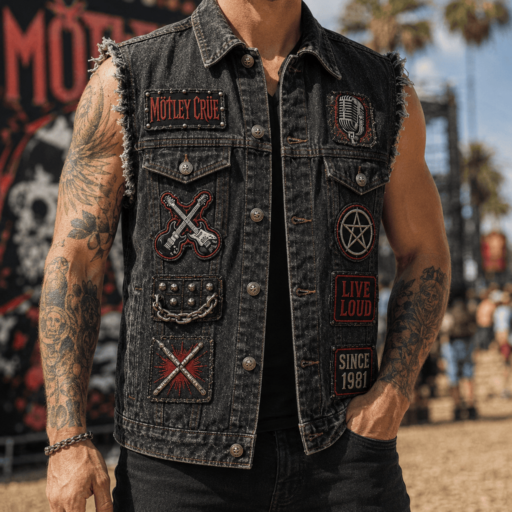 MLCR PREMIUM DENIM VEST NTVA