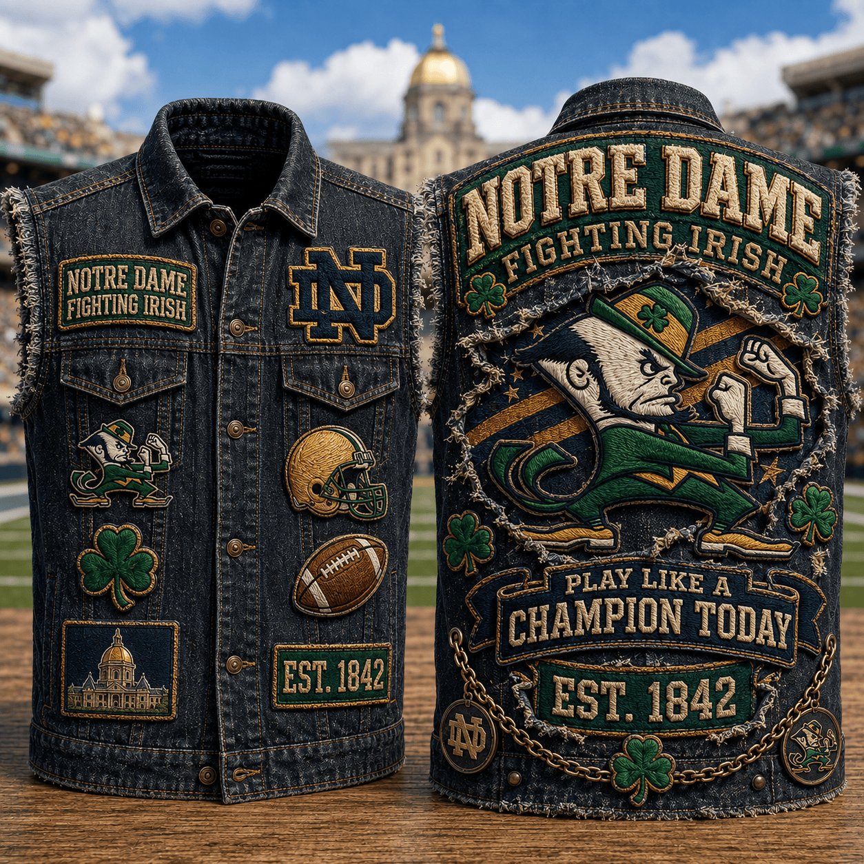 NDFI PREMIUM DENIM VEST TTNL