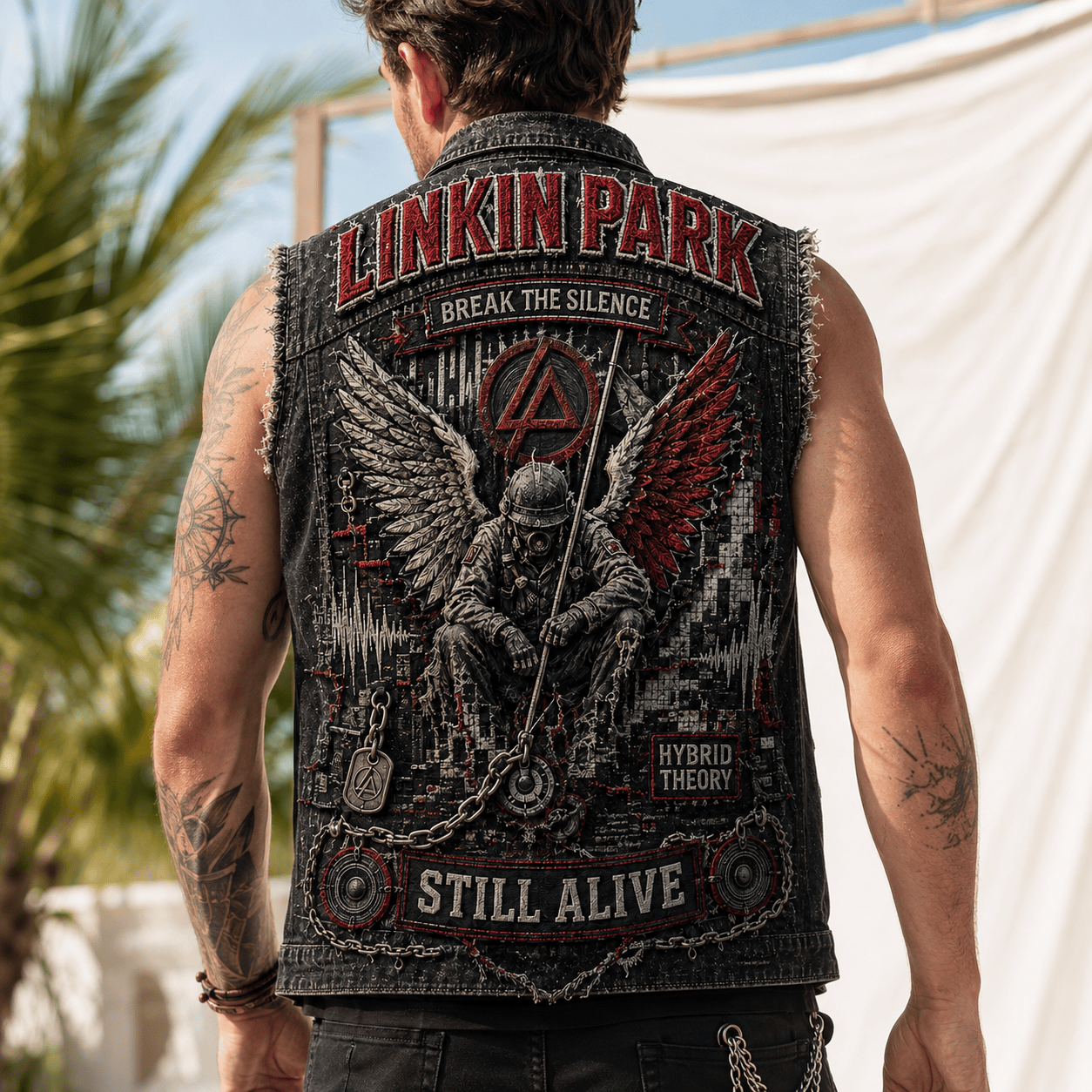 LKP PREMIUM DENIM VEST NTVA