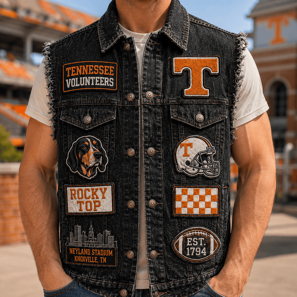 TVF PREMIUM DENIM VEST TTNL