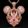 DSN Solid Gold Chain with Diamond Pendant PDL