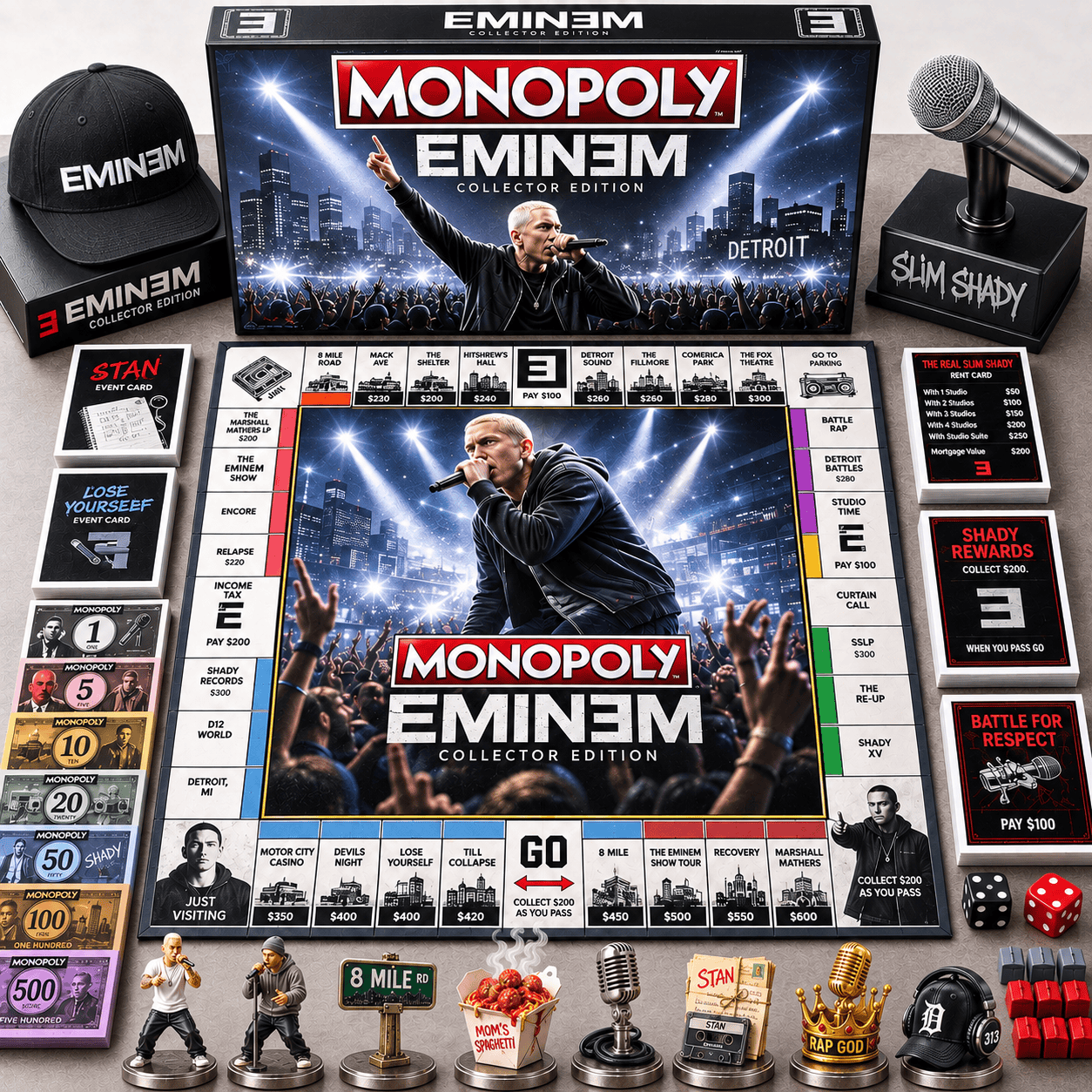 Premium EMN Board Game TMH