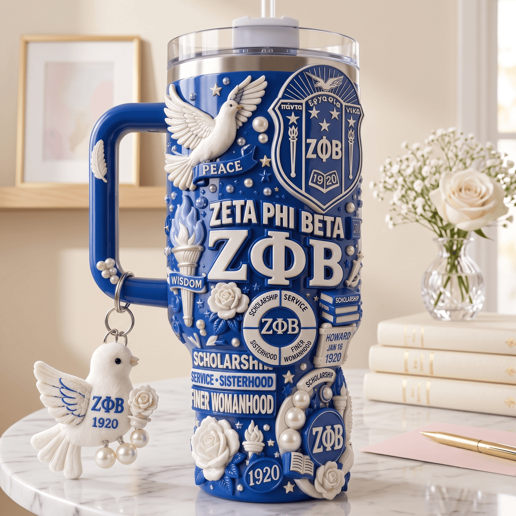 ZPB 40oz Tumbler With Handle HTTT