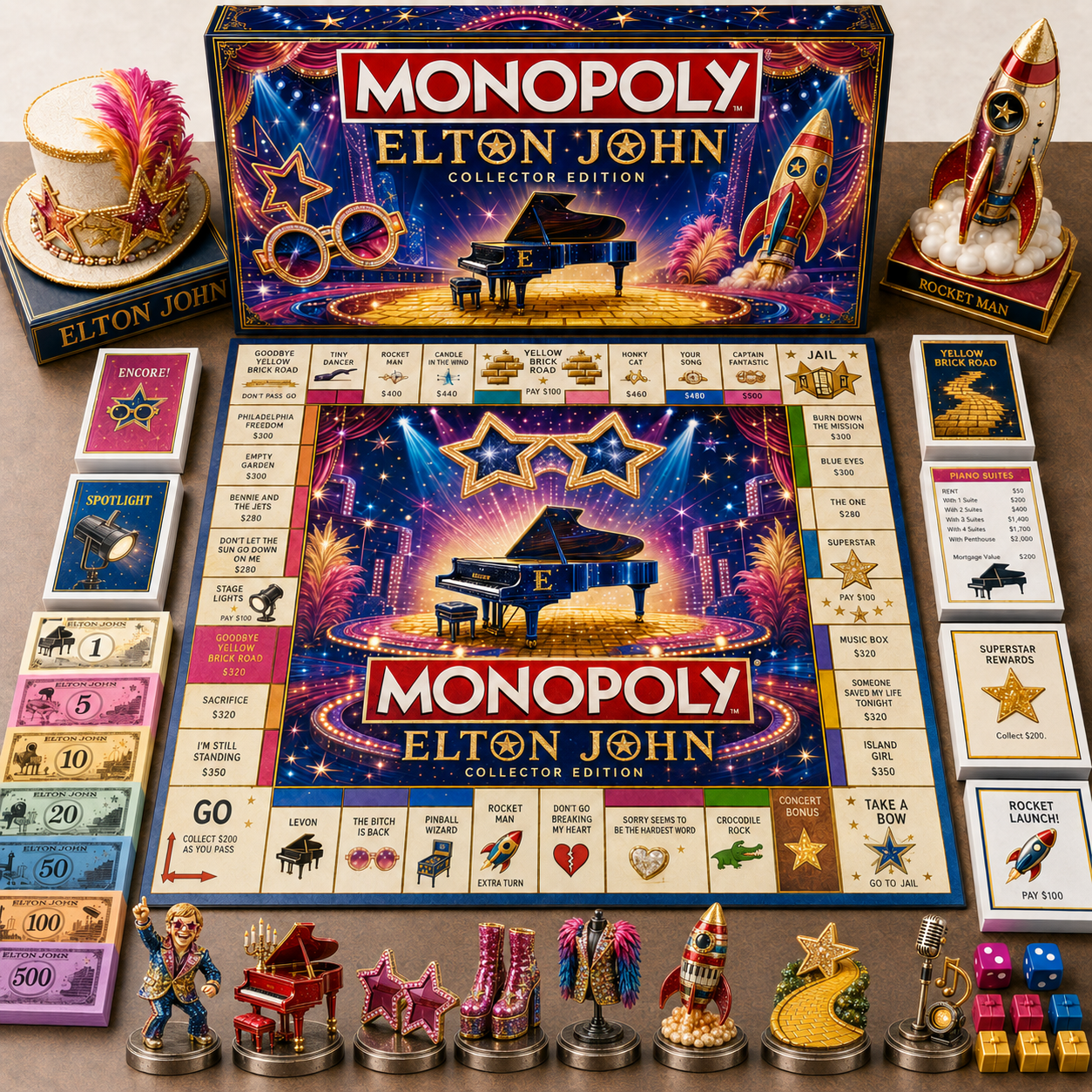 Premium ETJ Board Game TMH