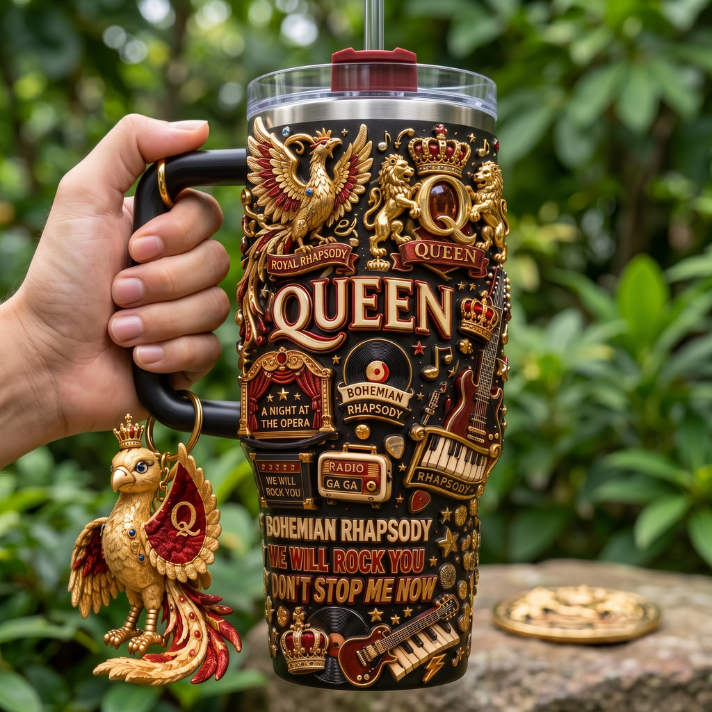 QNN 40oz Tumbler With Handle HTTT