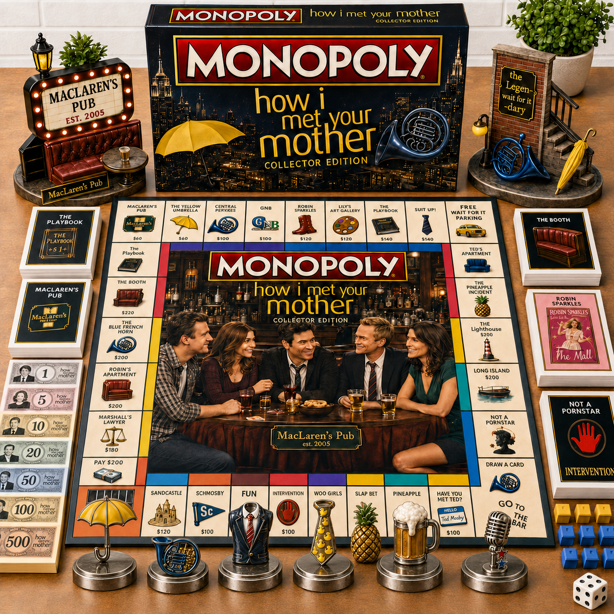 Premium HIMYM Board Game TTTT