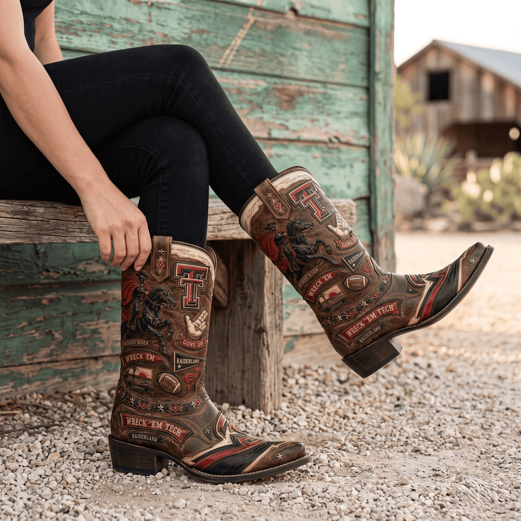 TTRR WESTERN COWBOY BOOTS HTTT