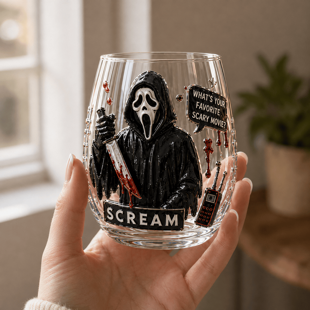 Premium SCRE Wine Glass Cup TTTT